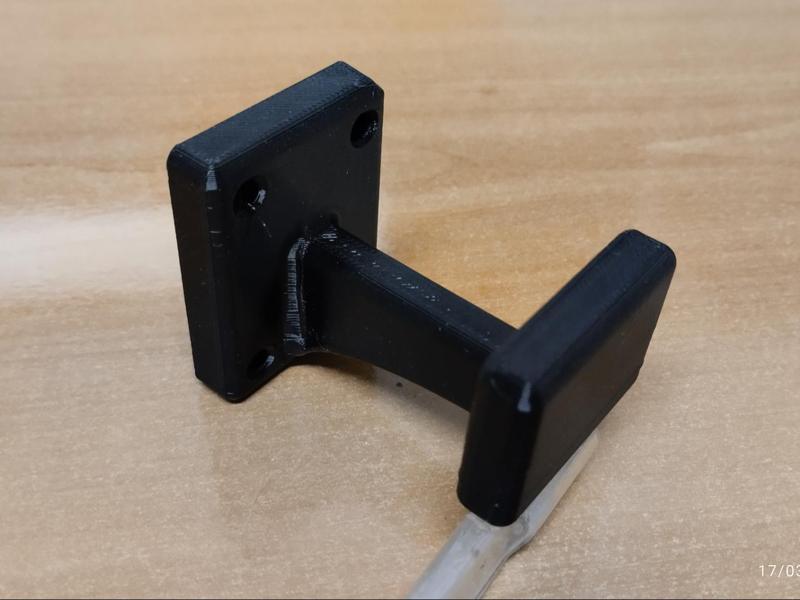 Hair straightener shelf