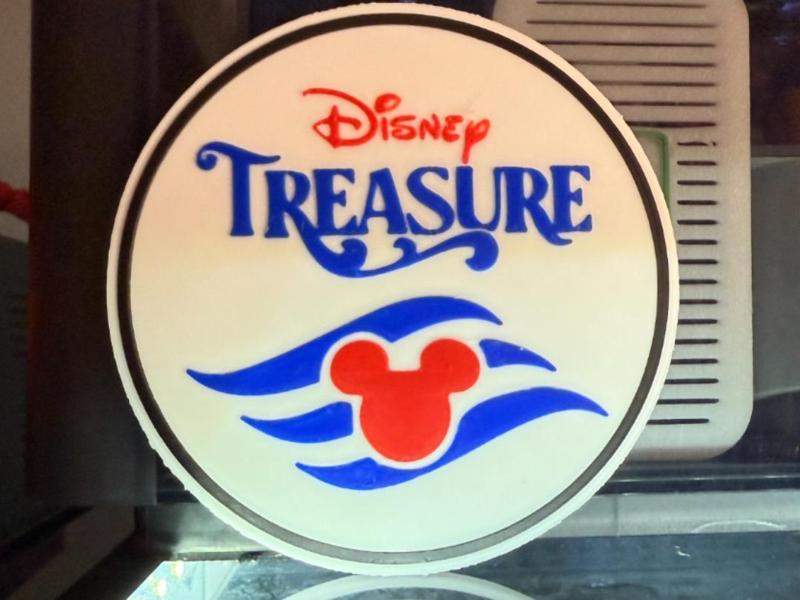 DISNEY TREASURE CRUISE COASTER 