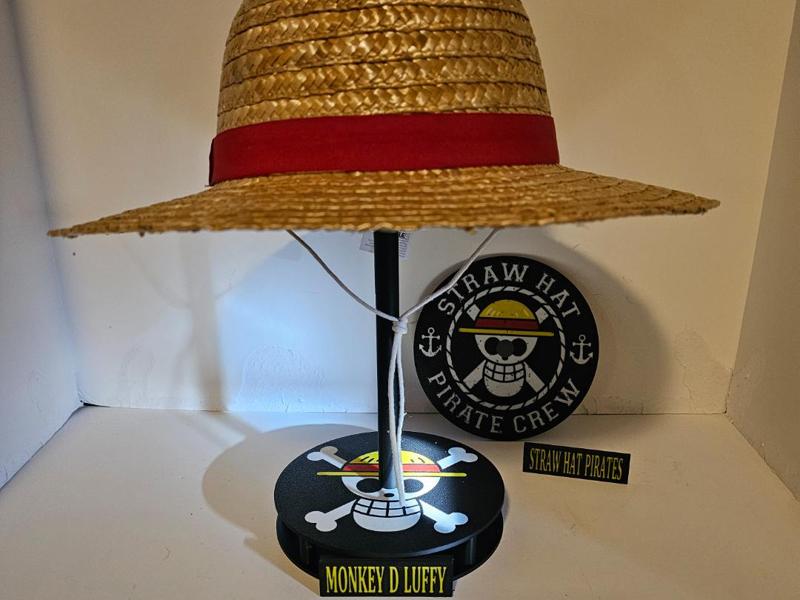 Luffy Hat Stand w/changeable Face Plates