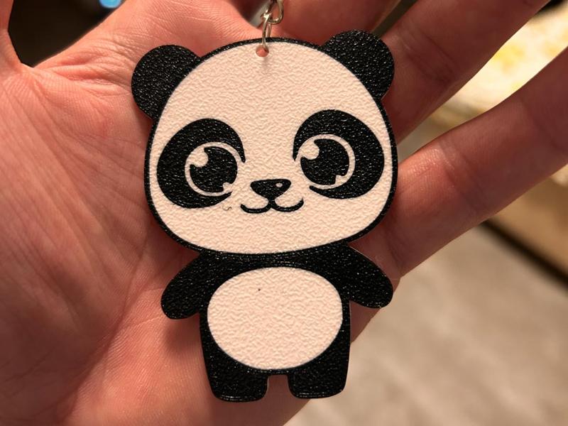 Panda keychain