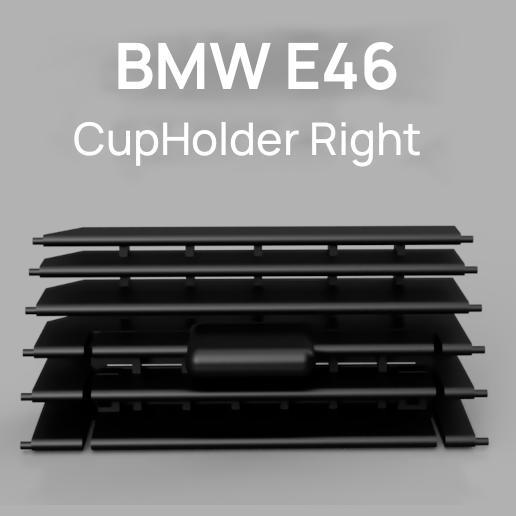 Cup Holder | BMW E46 | Manual version | Center console - right side