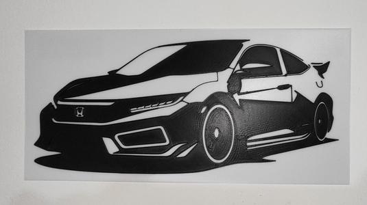 Honda Civic Wall Art