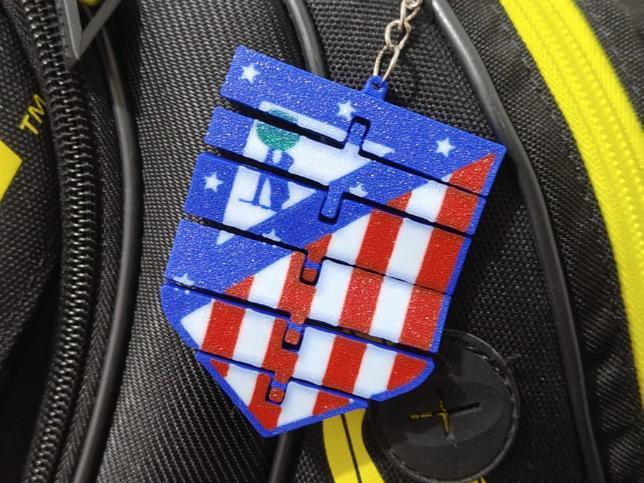 Keychain Atletico de Madrid 