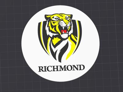 Richmond Tigers Coaster 