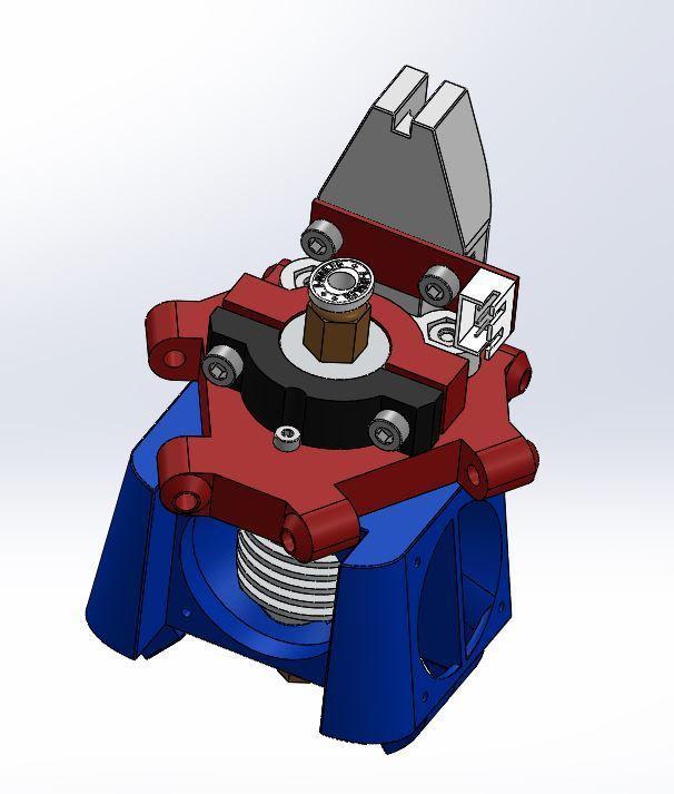 HE3D K200 HotEnd Assembly