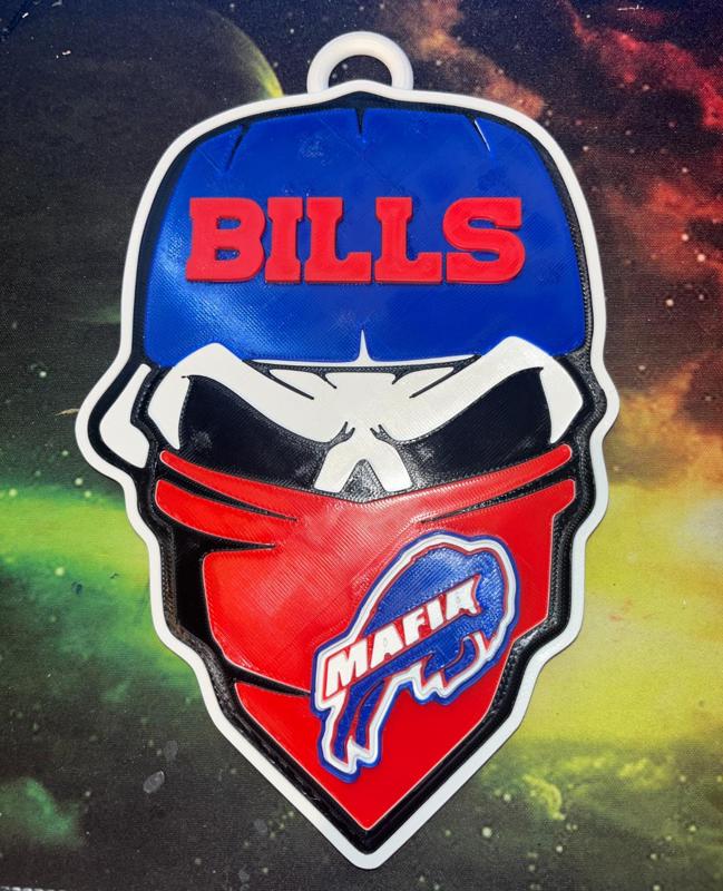 Buffalo Bills Skull chain