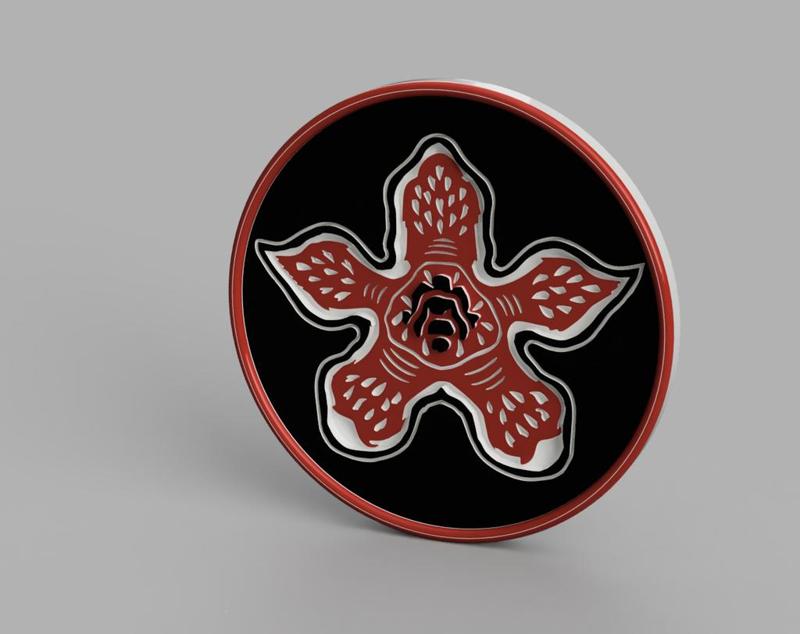 Stranger Things coaster - Demogorgon