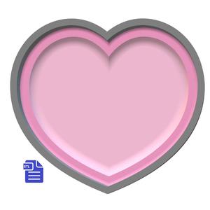 1pc Bubble Heart Bath Bomb Mold