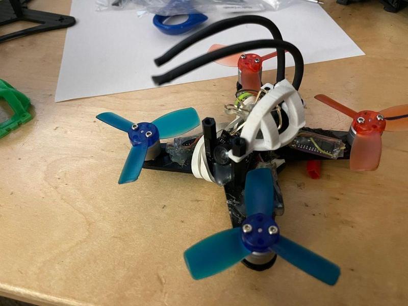 Protected Circular Camera Antenna FT Gremlin Frame