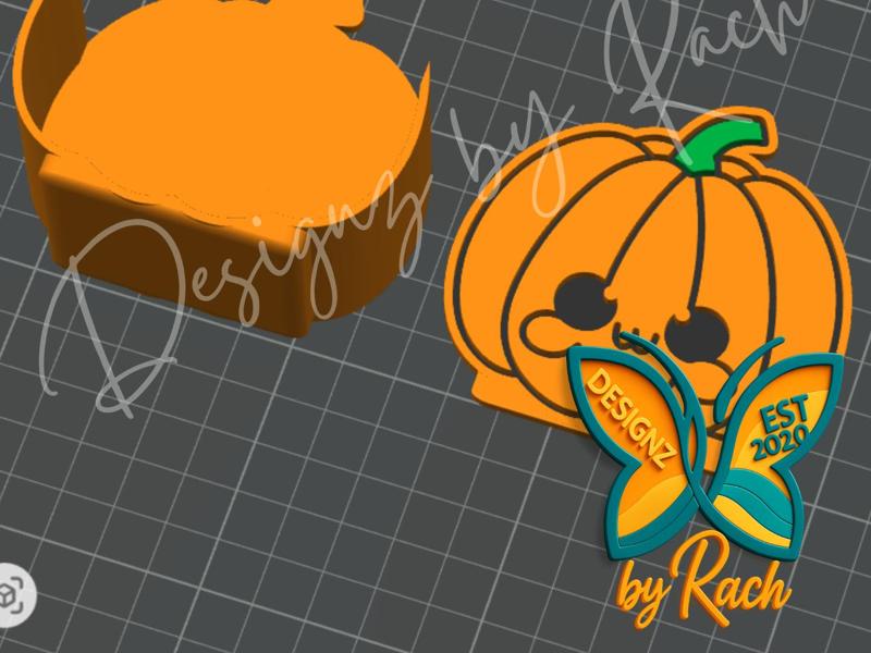 Pumpkin Paperclip Storage Container