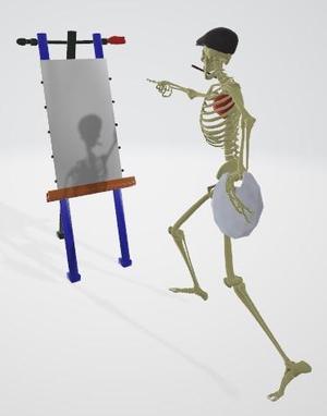 HALLOWEEN SERIES CONSTRUCTION PAINTER OF LOVE SERIES