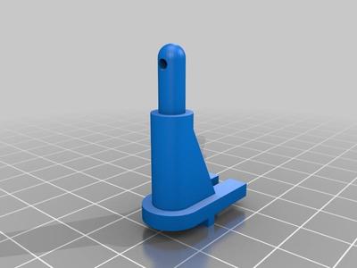 Tamiya Midnight pumpkin Front body mount lengthened