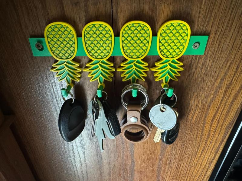 The Upside Down Pineapple Key Hook!