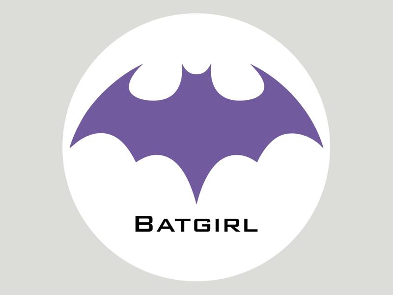Batgirl Logo Coaster