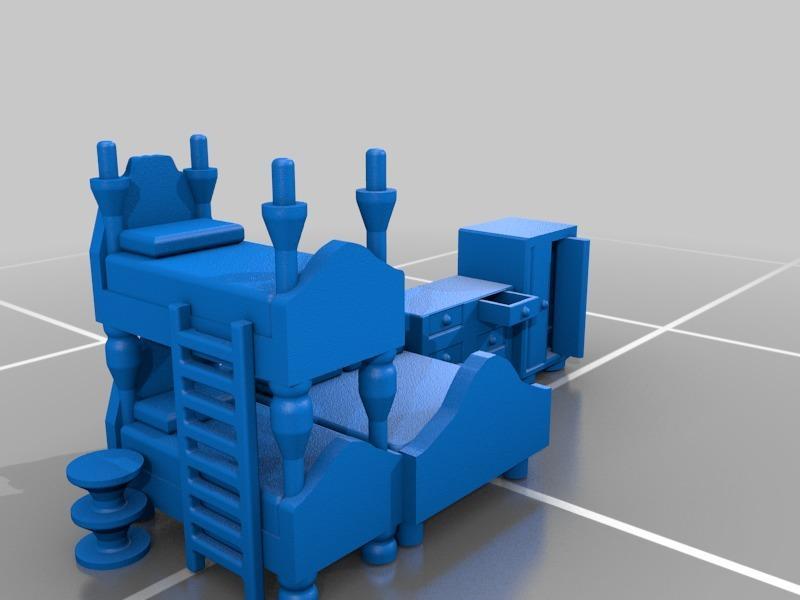 Mini Furniture (bedroom)