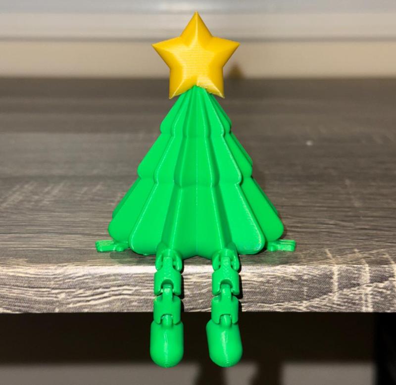 Articulated Christmas Tree (with optional star)