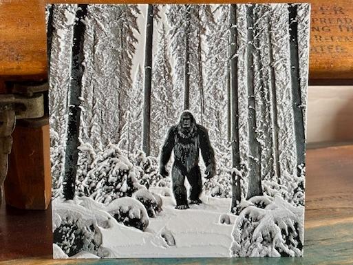 Bigfoot Winter Wonderland 2D Art