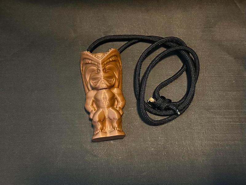 80mm Tiki Idol Pendant