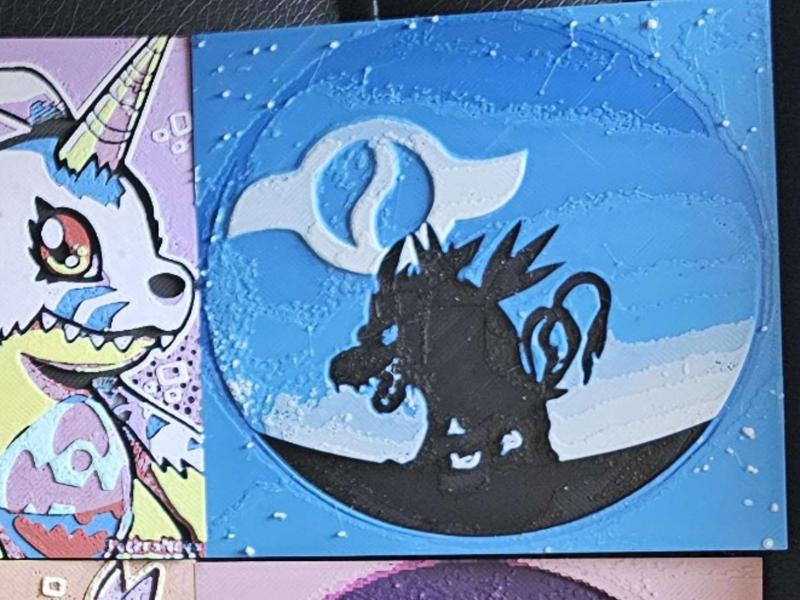 Crest of Friendship Digimon 4 Color