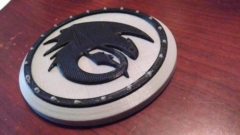 Night Fury Symbol - How to Train your Dragon - Toothless