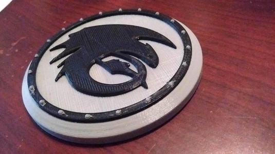 Night Fury Symbol - How to Train your Dragon - Toothless