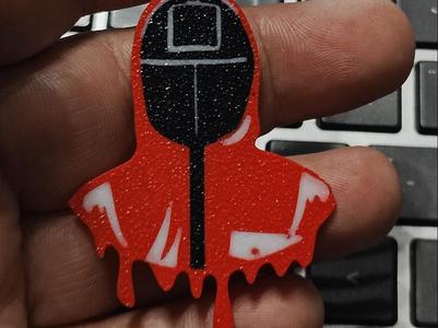 Squid Game Double-Sided Keychain