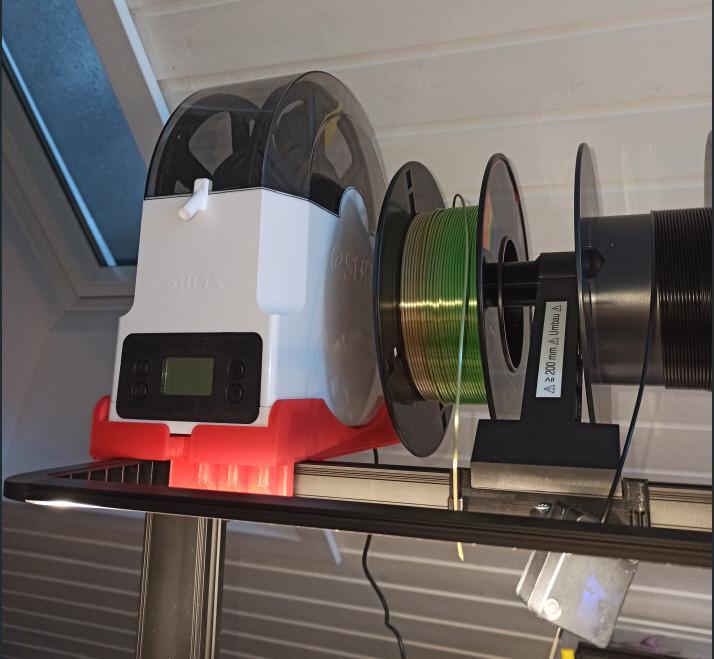Ender 3 S1 / Ender 3 S1 Pro - eSun filament dryer base (eBox) - eSun holder