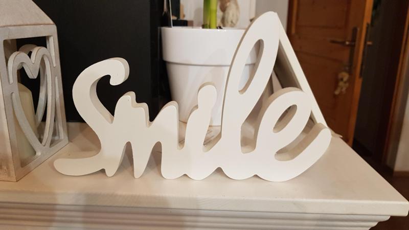 Smile Sign Hand Written