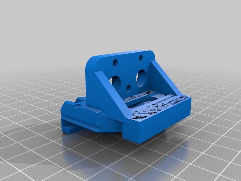 Heavy Duty E3D chimera/cyclops hot end adapter for CR-10 and other creality printers