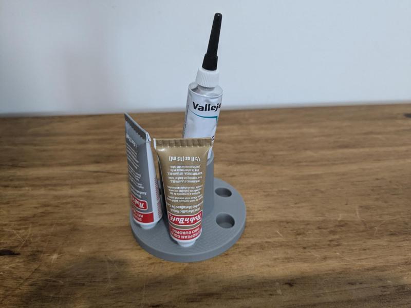 Rub 'n Buff tube holder