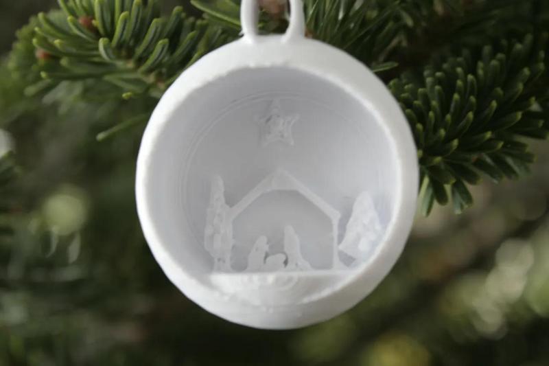 Nativity Christmas Ornament