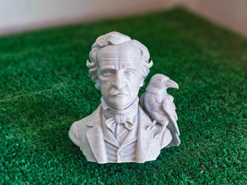 Edgar Allan Poe Bust