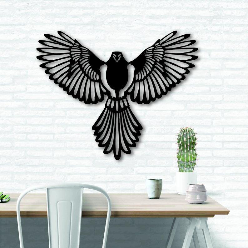 Freedom - Bird Metal Wall Art