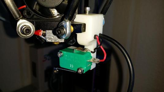 Kossel Delta Removable Bed Leveling Probe for regular mini switch