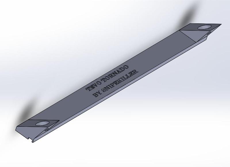 LED Mount Tevo Tornado / CR-10 / CR-10S