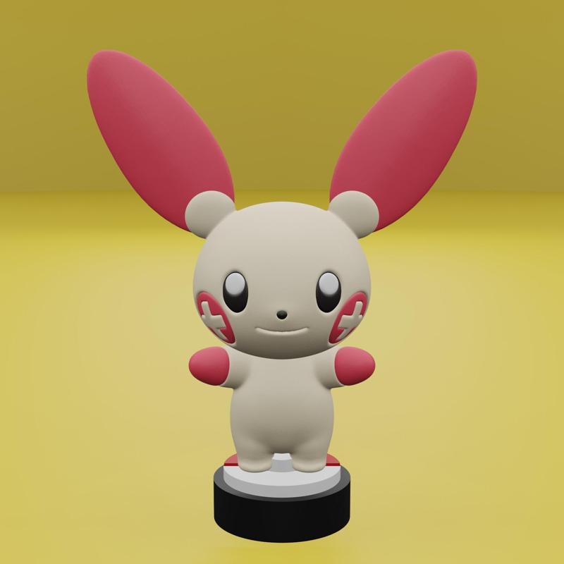 Pokemon No. 311 Plusle
