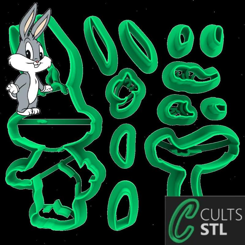 CORTADOR PERNALONGA LOONEY TUNES - 7cm