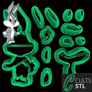 CORTADOR PERNALONGA LOONEY TUNES - 7cm