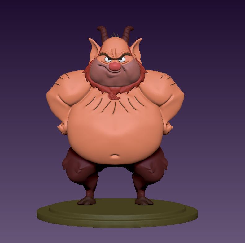 phil or Philoctetes from the legend of Hercules cartoon movie