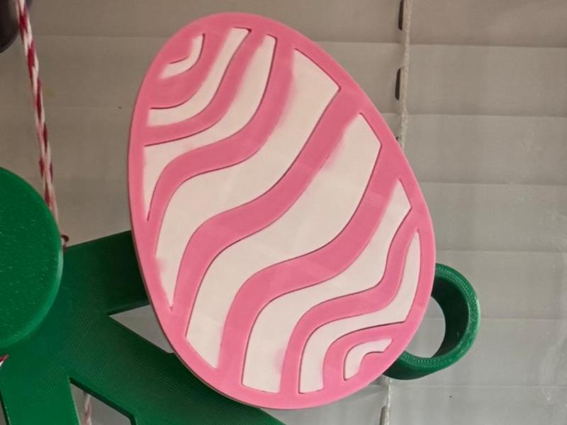 Easter Egg for Not Another Brick Wreath