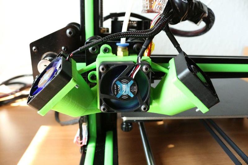 Triple Fan Shroud for Anet E10