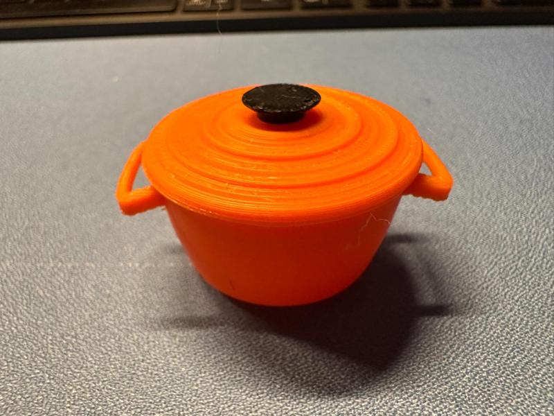 Miniature Cast Iron Pot