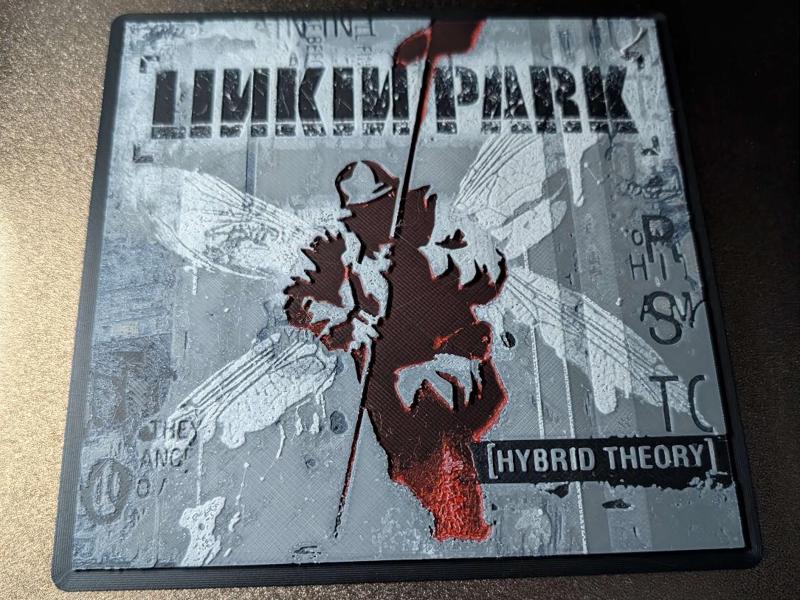 Hybrid Theory Album Cover - hueforge
