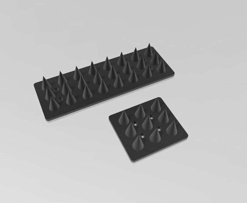 Anti-intrusion picks