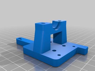 E3D Mount with knurled inserts