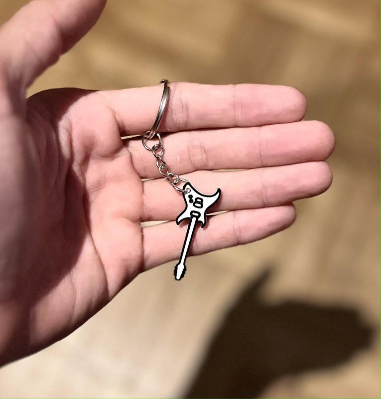 Keychain Electric guitar // llalavero Guitarra electrica