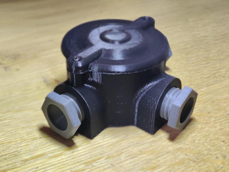 Vintage electrical junction box