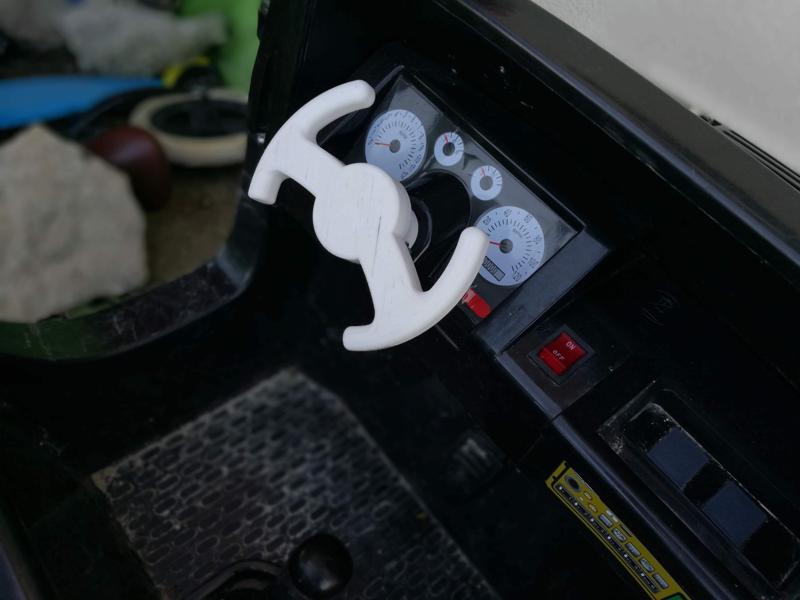 Hummer electric steering wheel 12V