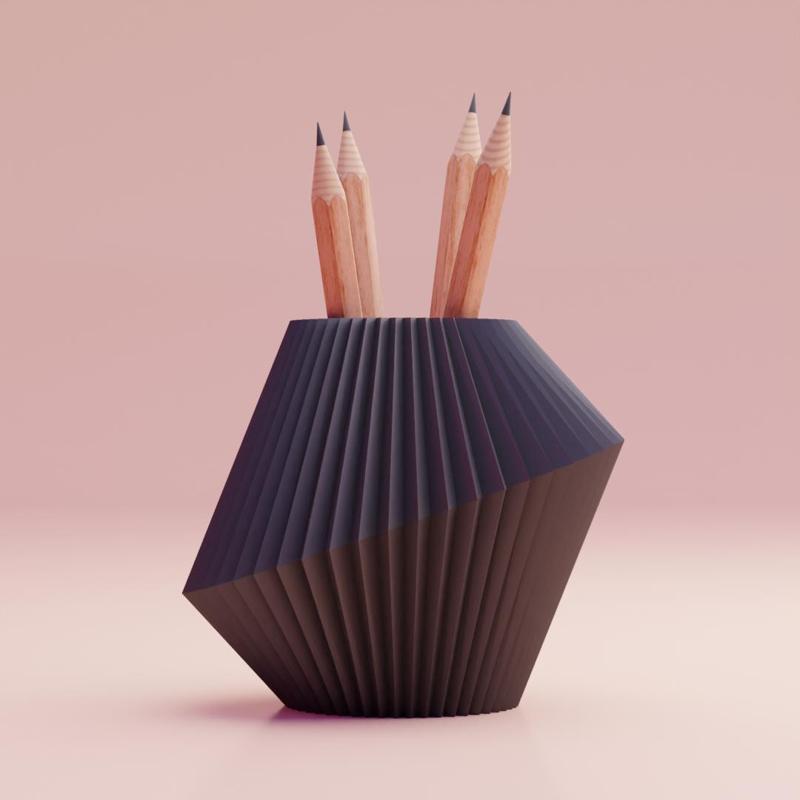 pencil holder desk organizer with cool design