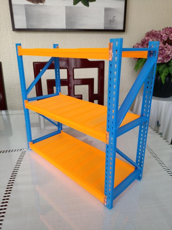 🧱 Mini Rack Shelving - The perfect industrial touch for your space! 🛠️🧡